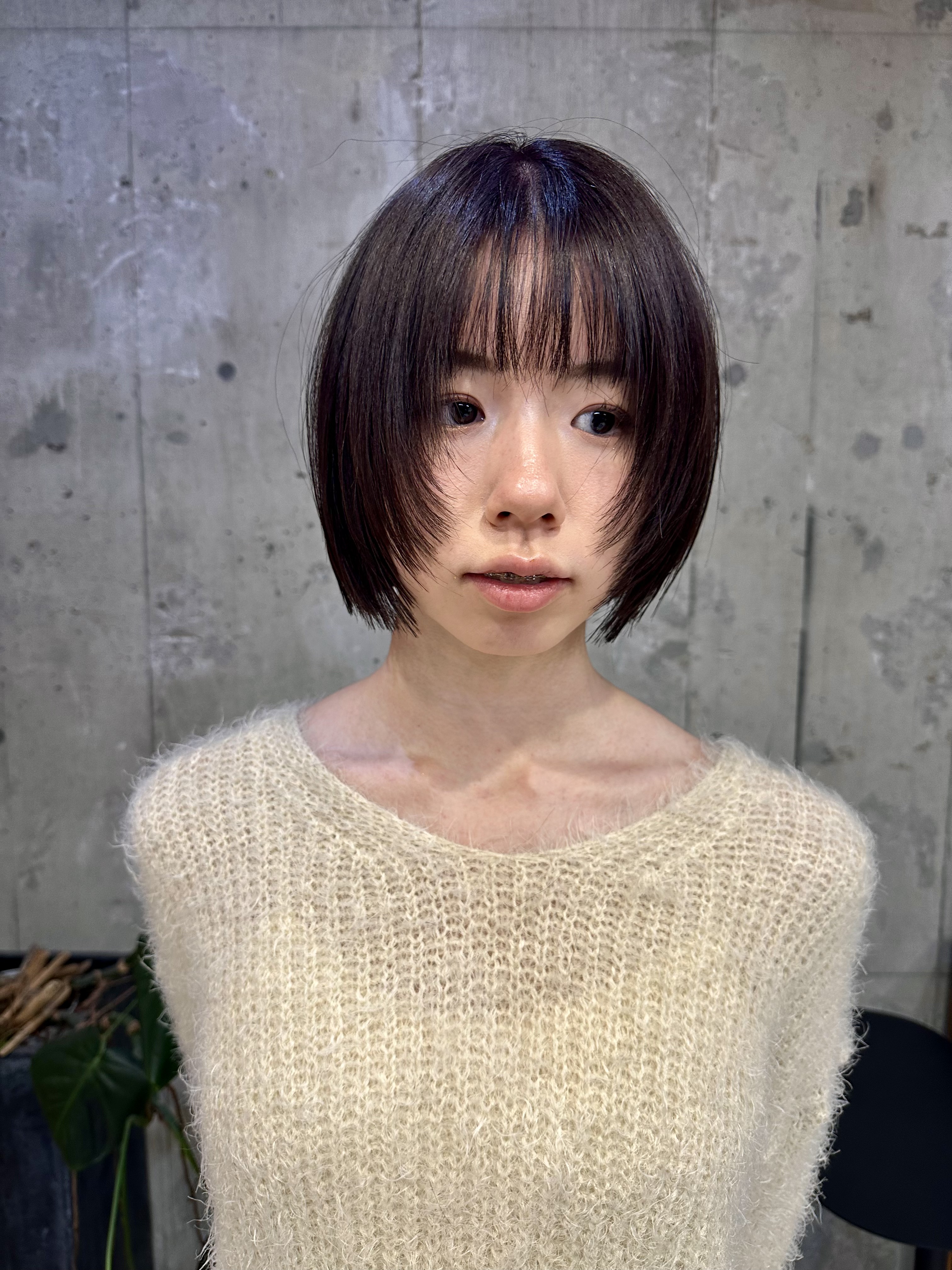 理想のナチュラルボブを作るためのプロセス