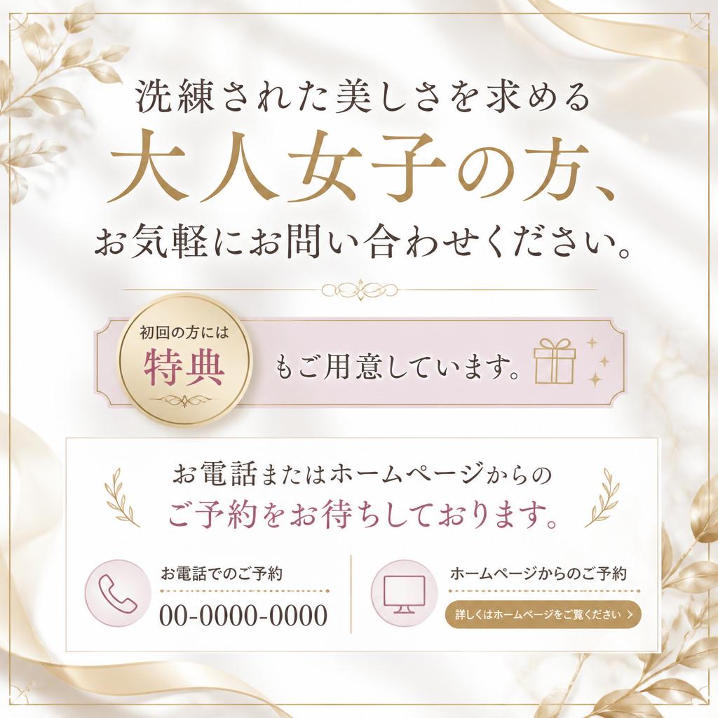 今すぐお問い合わせを！