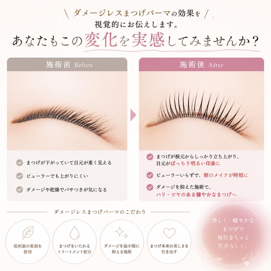 施術前後のビフォーアフター