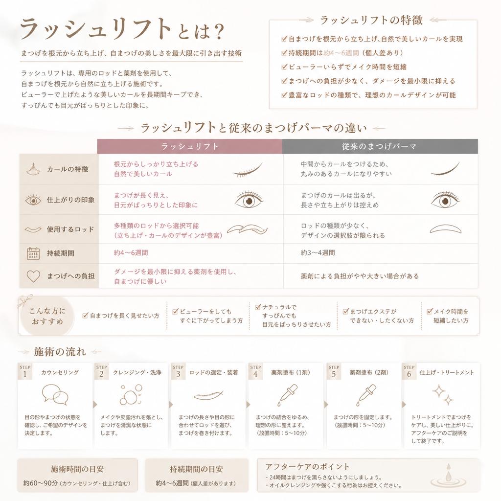2. ラッシュリフトとは？