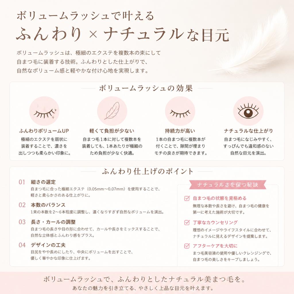 4. ボリュームラッシュの魅力