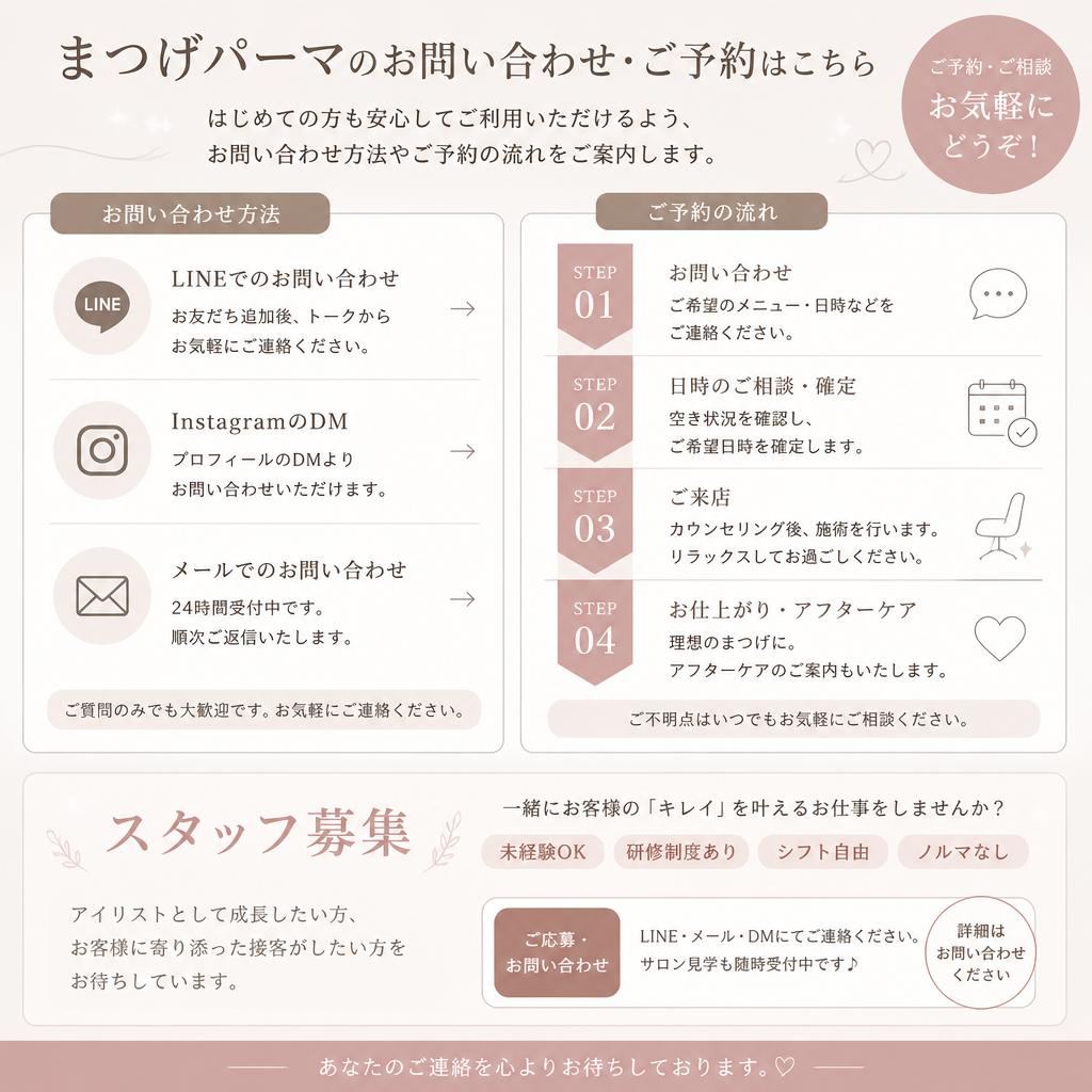 7. お問い合わせ・ご予約